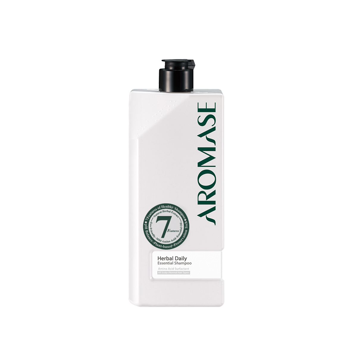 Aromase Herbal Daily Essential Shampoo ziołowy szampon codzienny do każdego typu skóry głowy, 520 ml