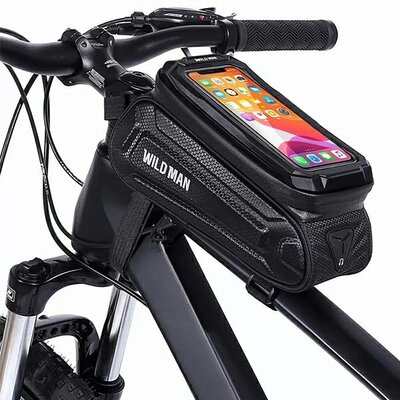 Torba rowerowa na ramę WILDMAN SX3 Czarny