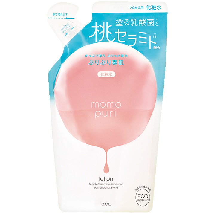 BCL Momo Puri nawilżający lotion do twarzy - wkład, 180 ml