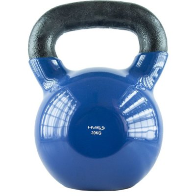 Kettlebell HMS KNV20 (20 kg) Niebiesko-czarny