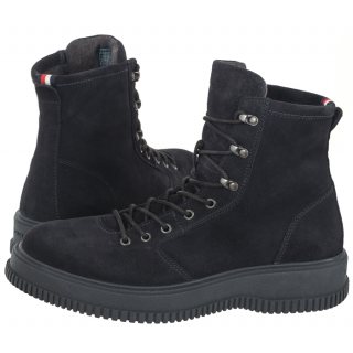 Trzewiki Tommy Hilfiger TH Everyday Class W Suede Hooks Desert Sky FM0FM04762 DW5
