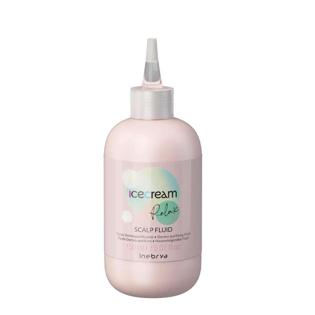 Inebrya Ice Cream Relax peeling oczyszczający przed myciem głowy, 150 ml