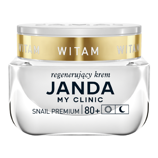 Janda SNAIL PREMIUM regenerujący krem do twarzy 80+, 50 ml