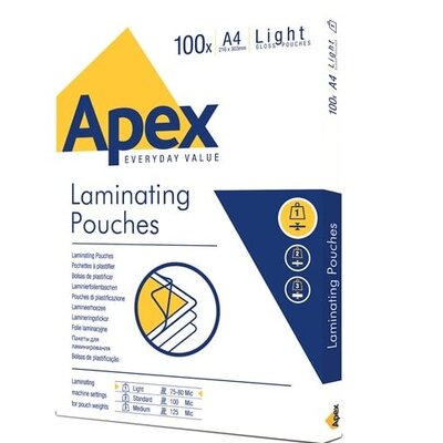 Folie do laminowania APEX 6003201 A4, 80 mic