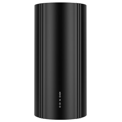 Okap VDB Boho Czarny 655m3/h 62dB klasa B