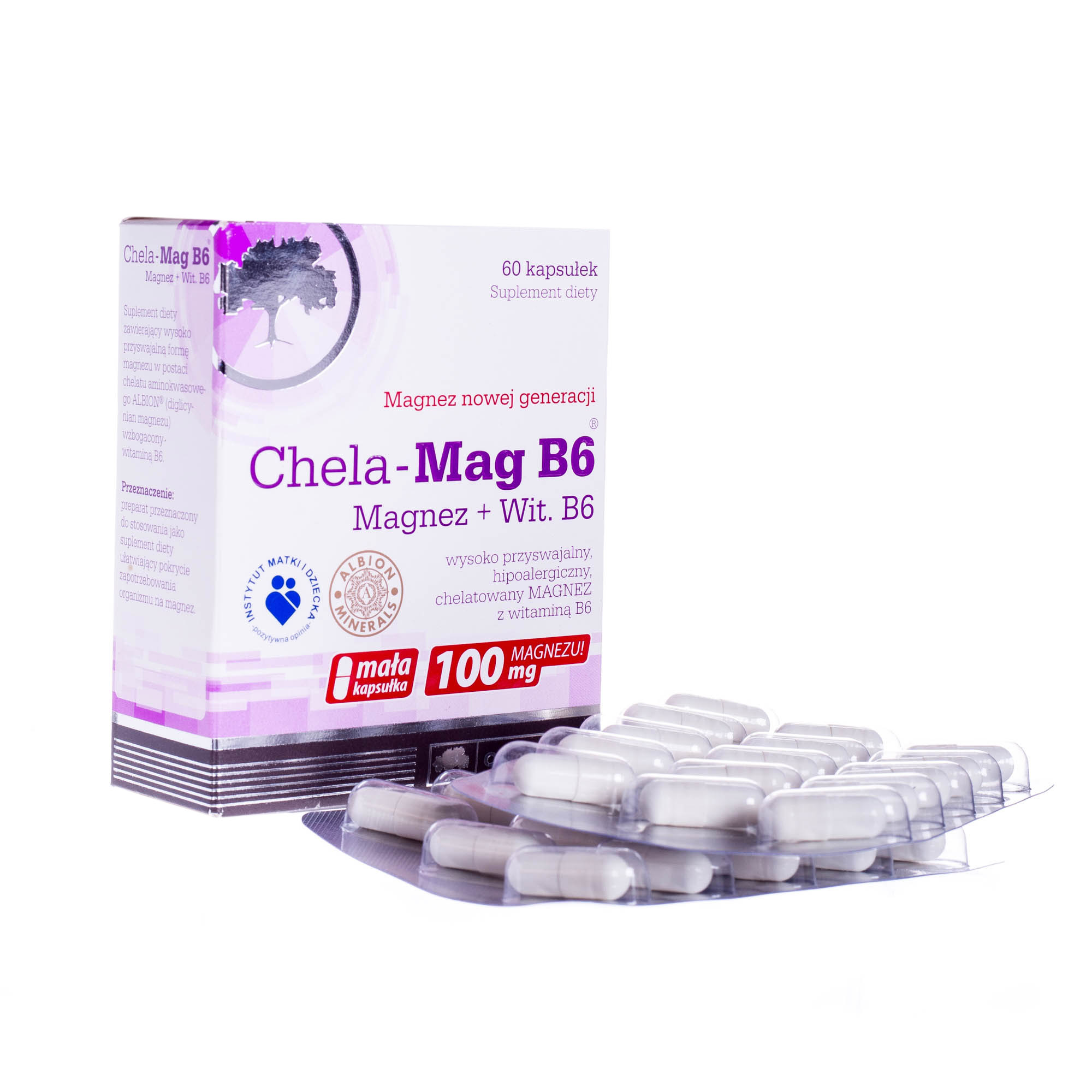 Olimp Chela-Mag B6, suplement diety, 60 kapsułek