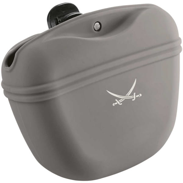 Hunter Silikonowa saszetka na smaczki Sansibar Morsum szara