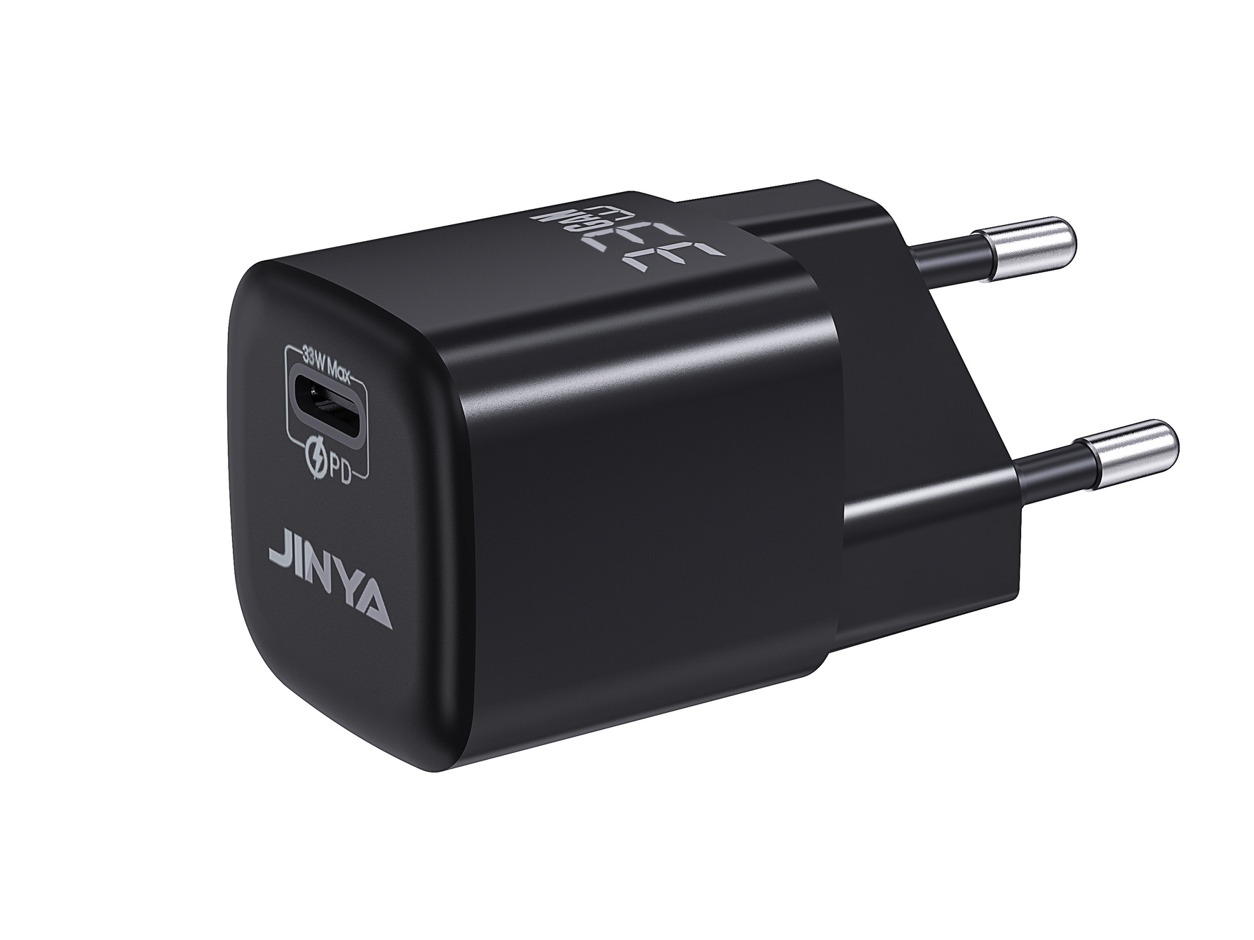 Jinya PD 33W GaN USB-C (Black) Europe Standard - ładowarka sieciowa
