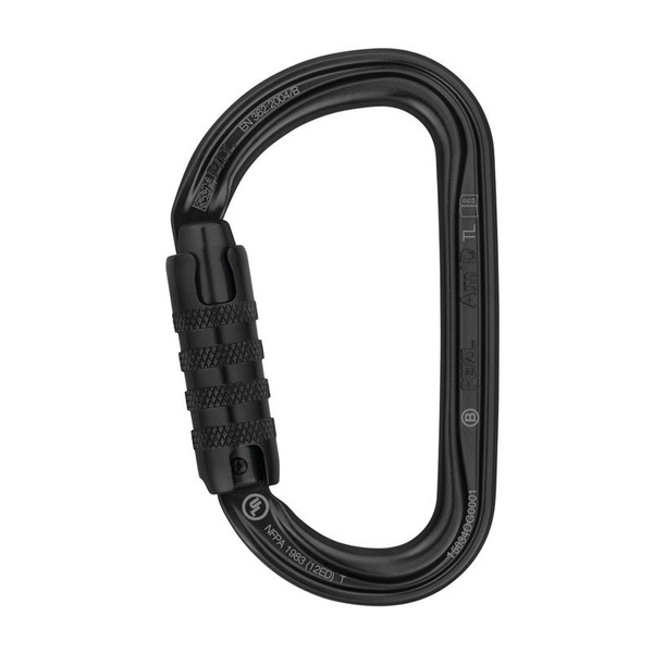 Petzl karabinek Am'D Triact-Lock czarny