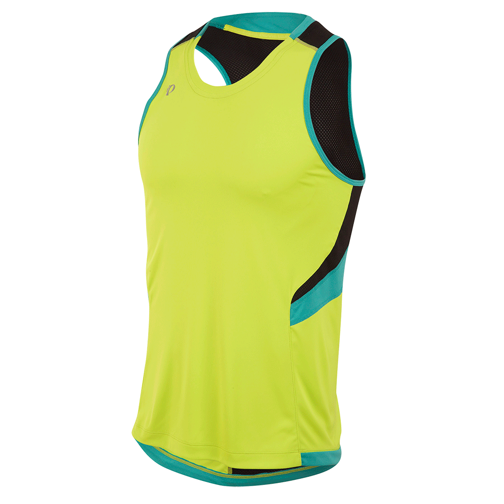 Koszulka męska bez rękawów Pursuit Lime Punch/Viridian Green Pearl Izumi