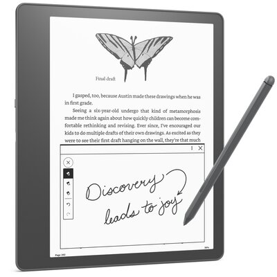 Czytnik e-booków AMAZON Kindle Scribe 32GB 10.2", Podświetlany ekran, Wi-Fi, Bez reklam + Rysik Premium
