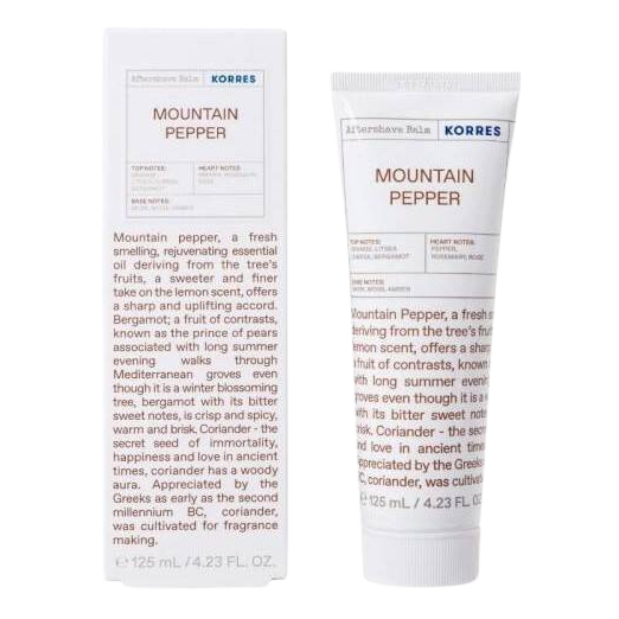 Korres Mountain Pepper balm balsam po goleniu, 125 ml