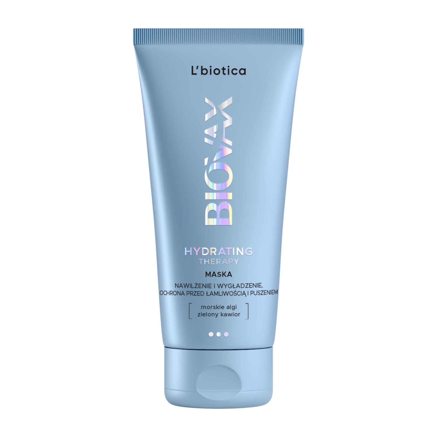L'biotica Biovax Glamour Hydrating Therapy nawilżająca maska do włosów, 150 ml