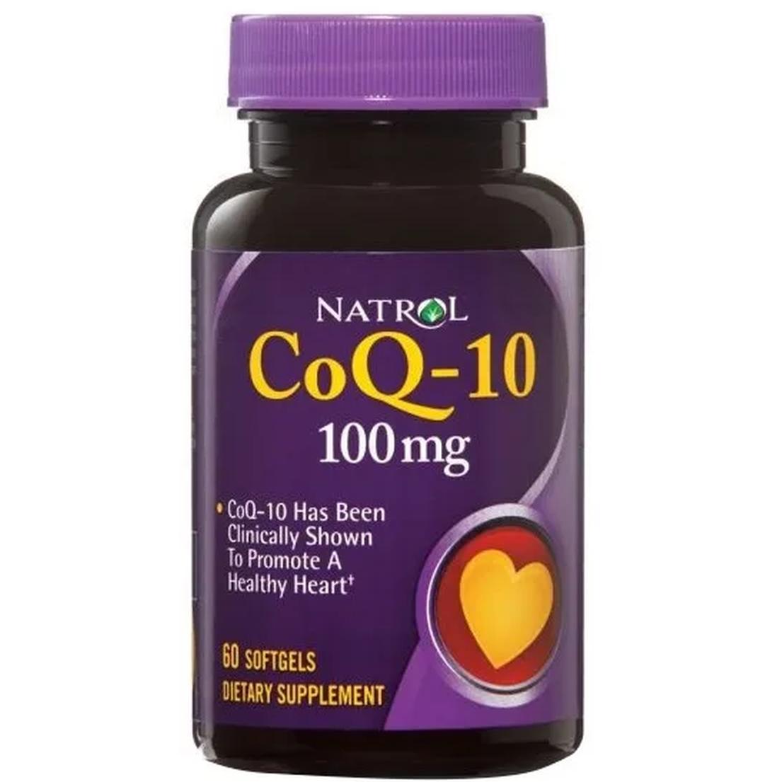 Natrol suplement diety koenzym Q10, 100mg, 60 kaps./1 opak.