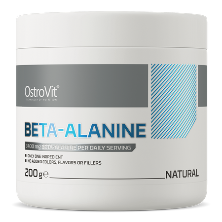 OstroVit Beta-Alanina suplement diety o smaku naturalnym, 200 g