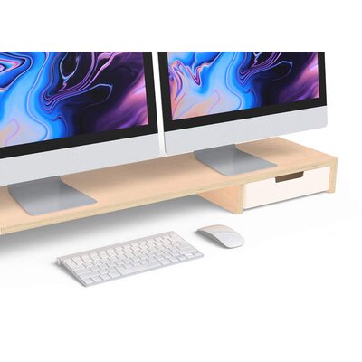 Podstawka pod monitor POUT Eyes 9 Biały