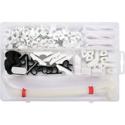 Zestaw do mocowań kabli VOREL 24140