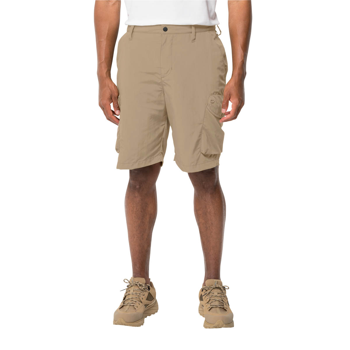 Krótkie spodenki męskie Jack Wolfskin KALAHARI CARGO M sand storm - 52