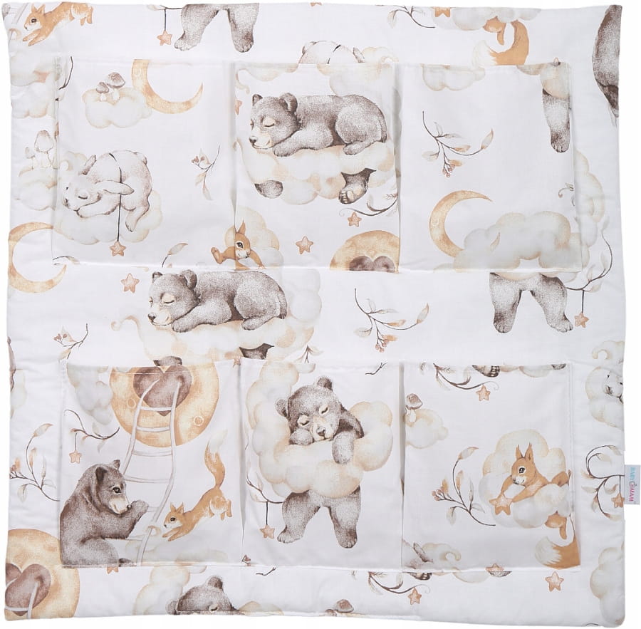 Babymam organizer przybornik do łóżeczka łóżeczko