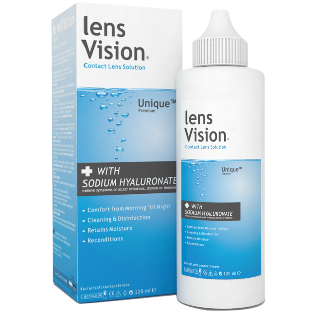 Lens Vision płyn do wszystkich miękkich soczewek kontaktowych, 120 ml