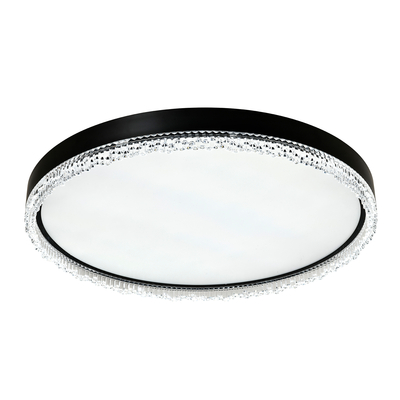 Plafon LED okrągły czarny REGI 60 cm
