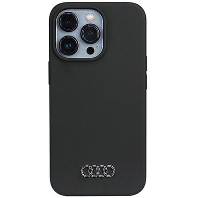 Etui AUDI Silicone Case do Apple iPhone 13/13 Pro Czarny