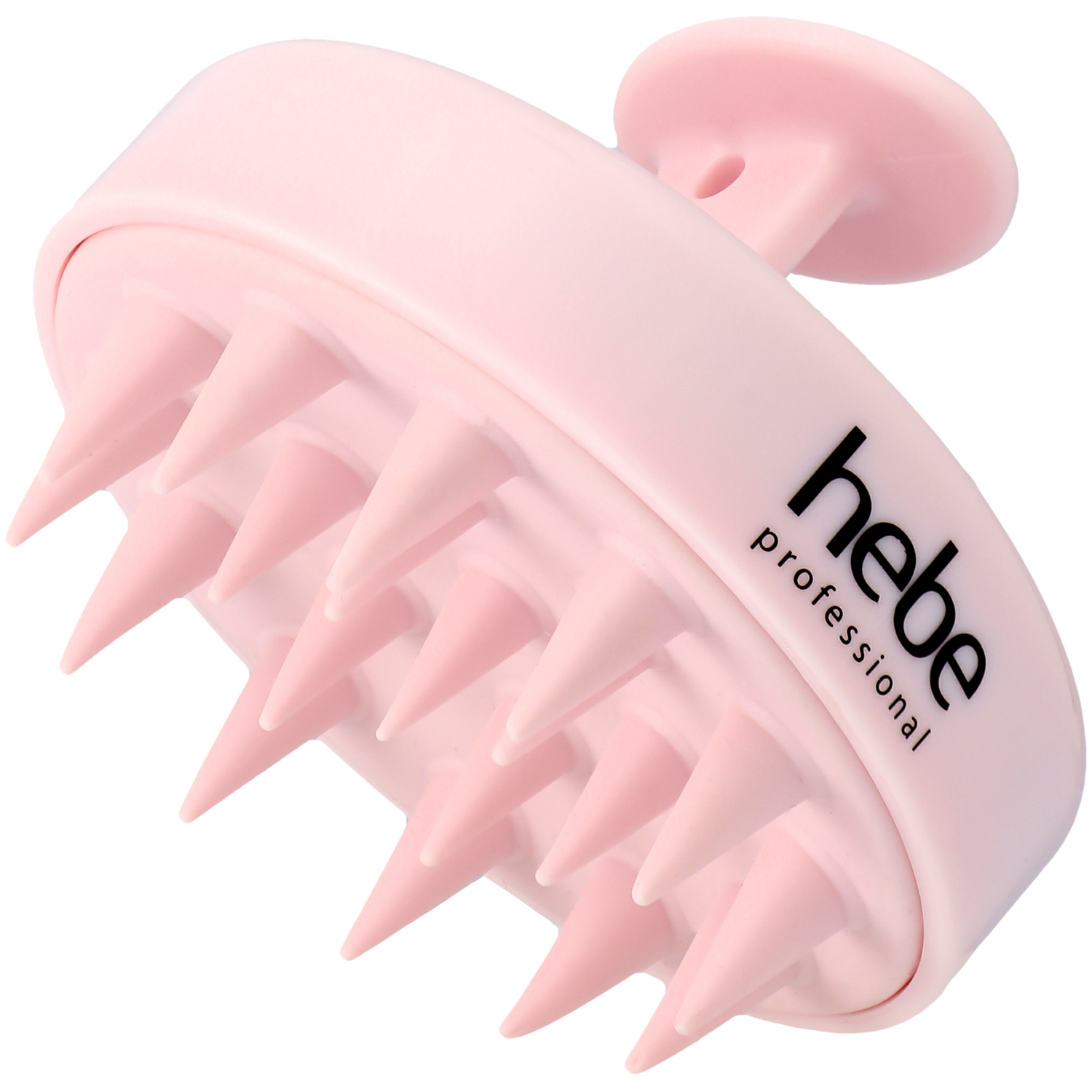 Hebe Professional Shampoo Brush szczotka do mycia włosów i masażu głowy różowa, 1 szt.