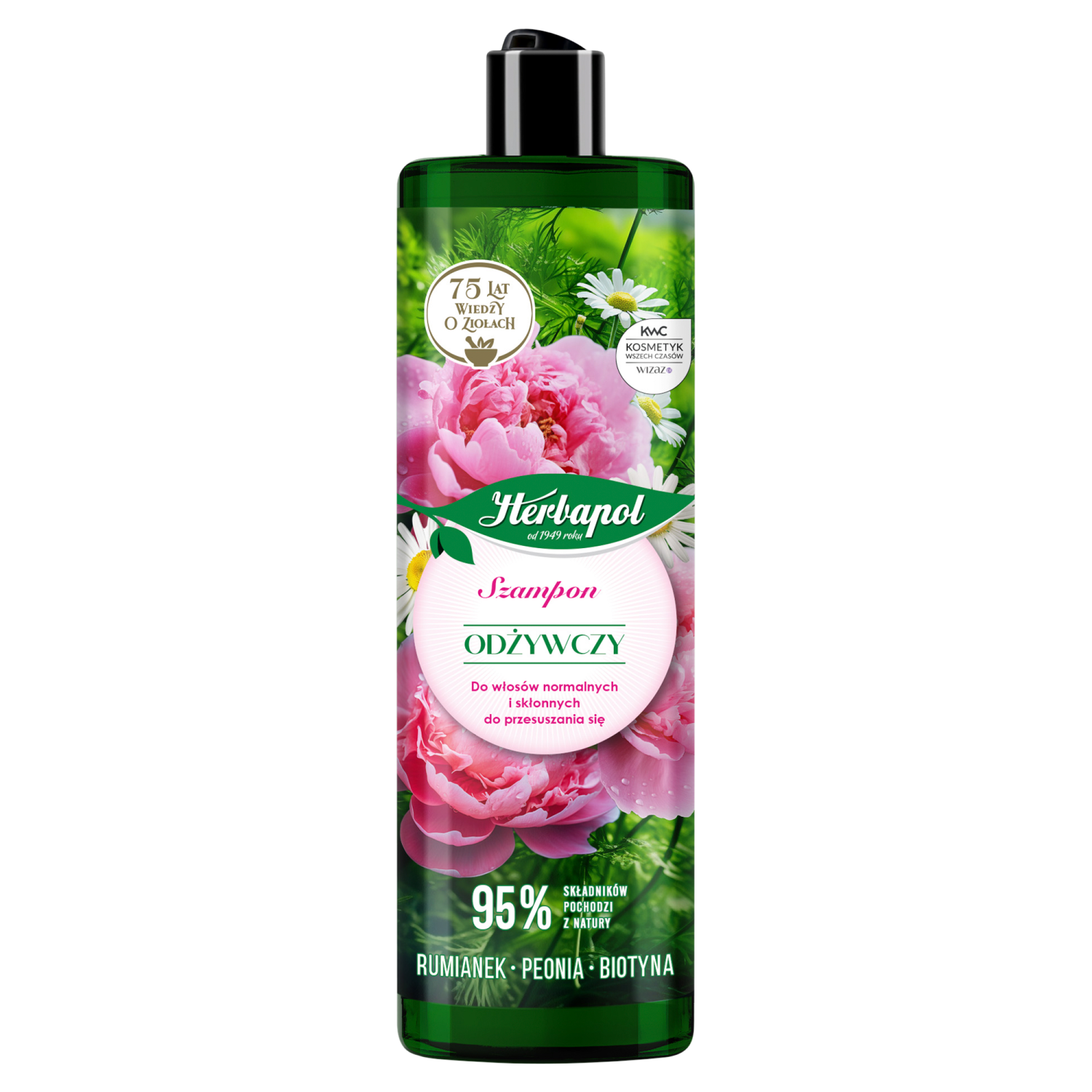 Herbapol Polana odżywczy szampon do włosów, 400 ml