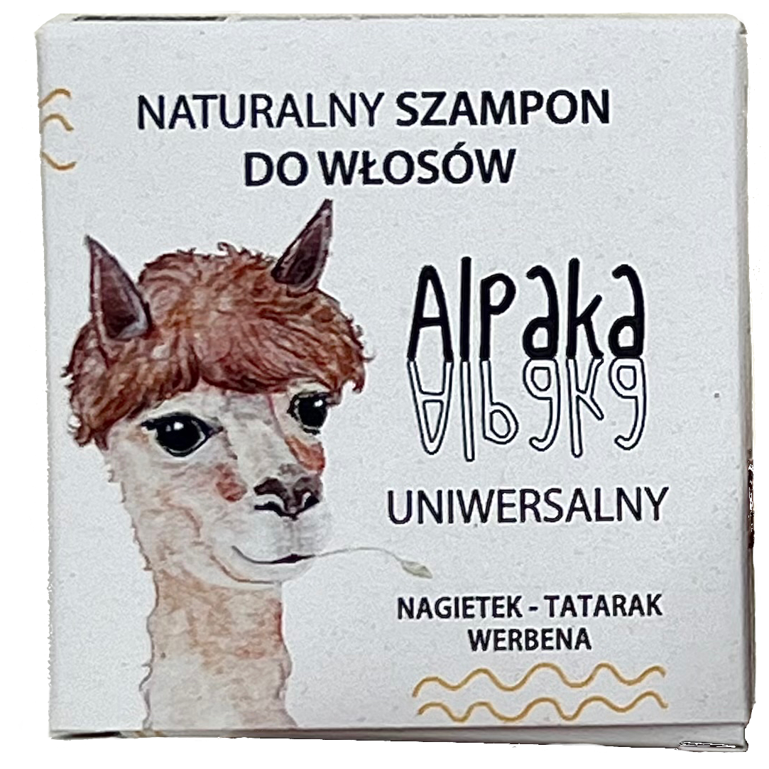 Ferny uniwersalny szampon do włosów w kostce Alpaka, 105 g