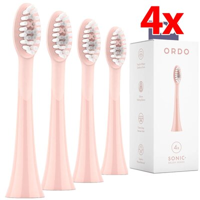 Oryginalna końcówka szczoteczki ORDO Sonic+ Różowy (4 szt.) (Polerowanie zębów)