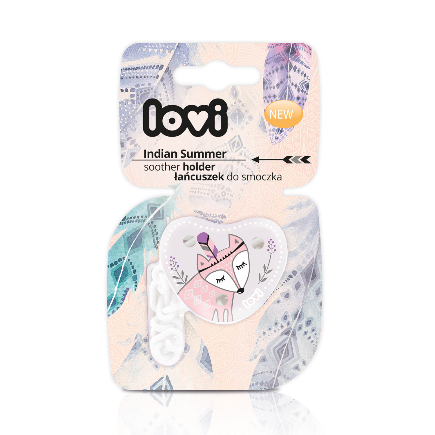 Lovi, łańcuszek do smoczka Indian Summer Girl 10/883