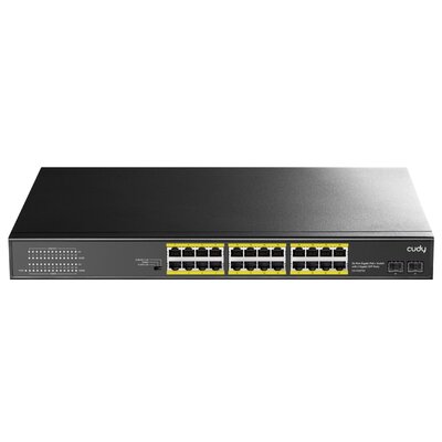 Switch CUDY GS1028PS2 Gigabit Ethernet, 24 porty, Funkcja PoE