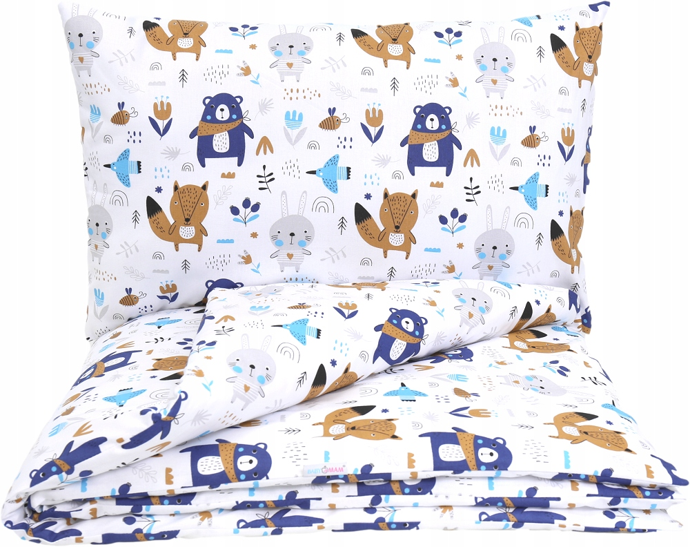 Babymam pościel dziecięca do łóżeczka 120x90 2el