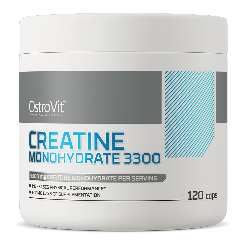OstroVit Monohydrat Kreatyny 3300 mg 120 kapsułek