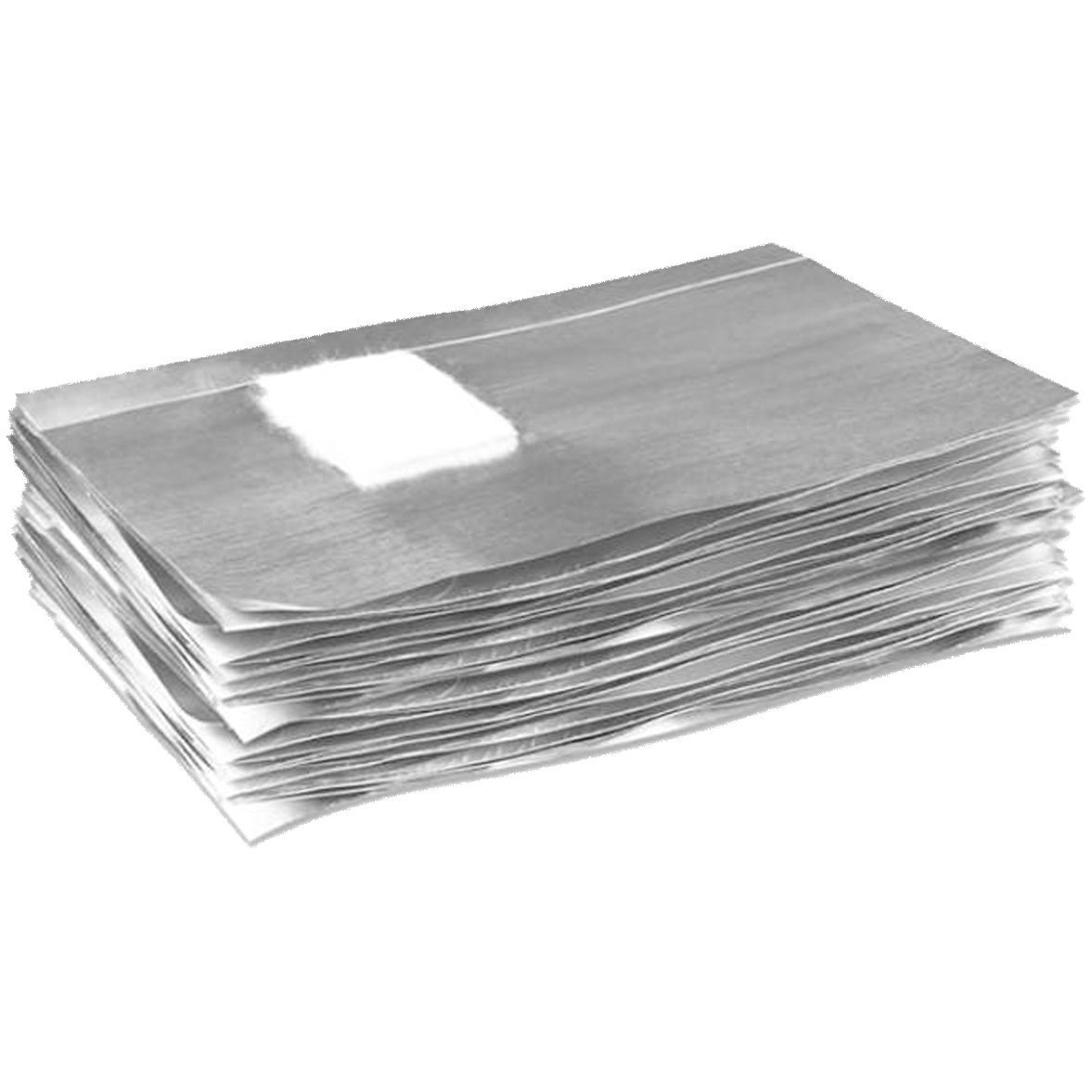 Neonail Nail Wrap folia do usuwania lakieru hybrydowego z paznokci, 50 szt./1 opak.