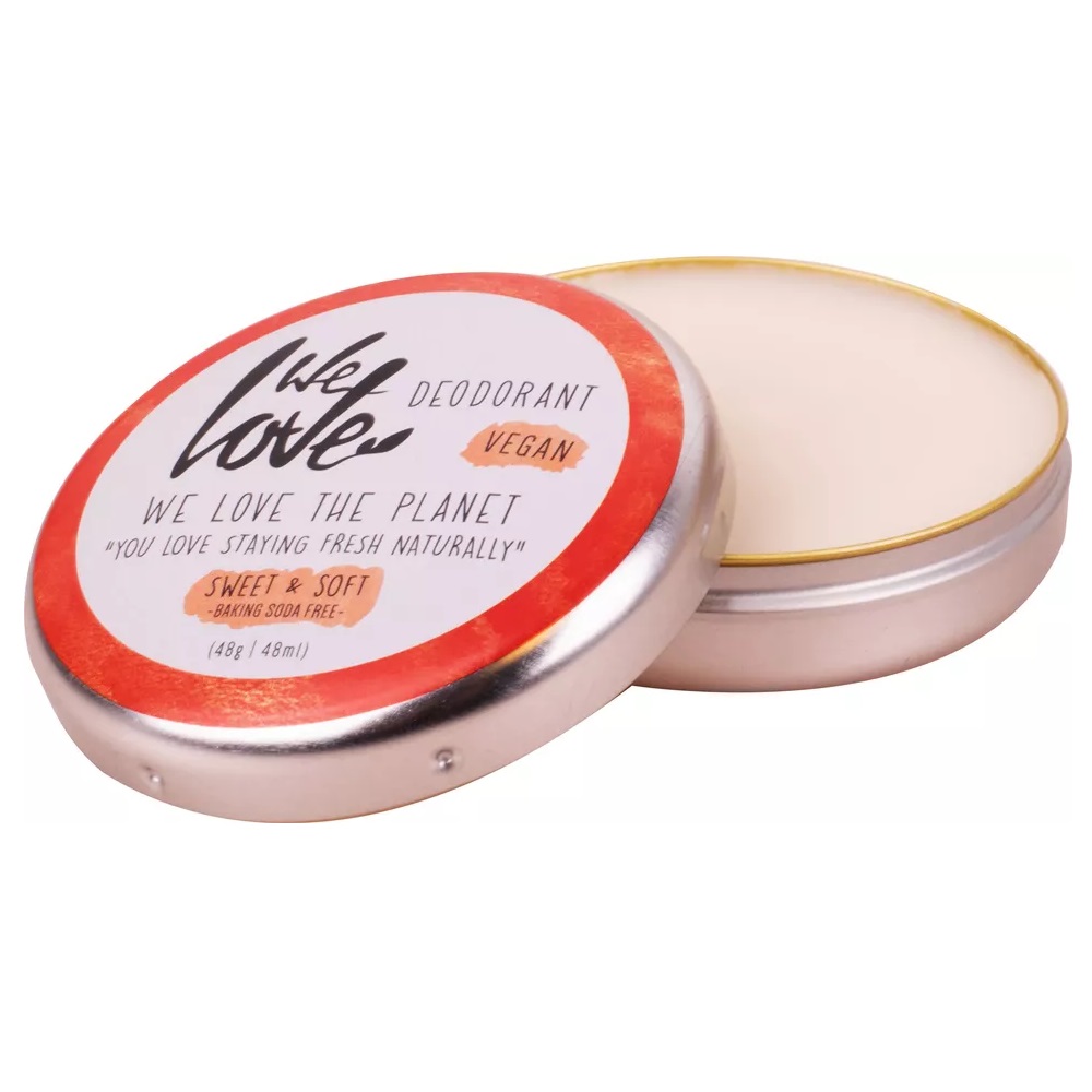 We Love Sweet & Soft naturalny dezodorant w kremie, 48 g