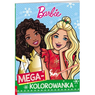 Kolorowanka Barbie Mega KOL-1103