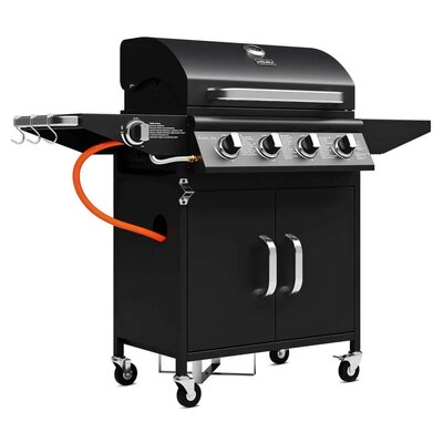 Grill gazowy KOLER Relish v2 Czarny 16 kW 66 x 40 cm