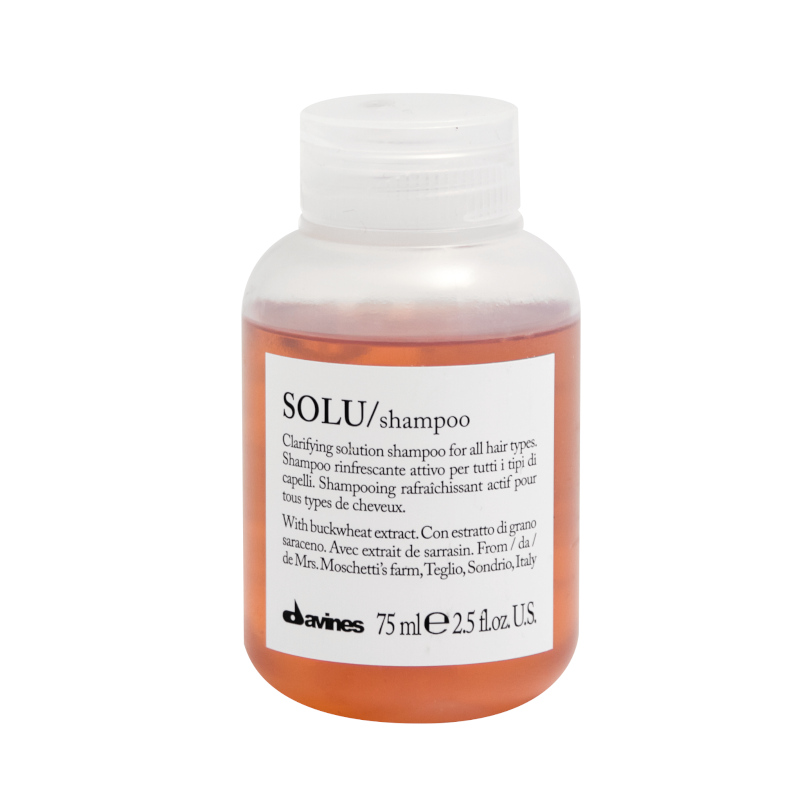 Davines Solu szampon odświeżający i głęboko oczyszczający, 75 ml