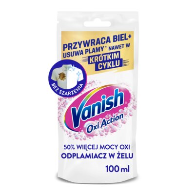 Odplamiacz do prania VANISH Oxi Action Biały 100 ml