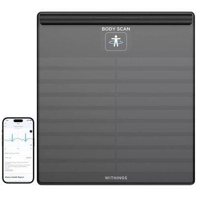Waga łazienkowa WITHINGS Body Scan Czarny
