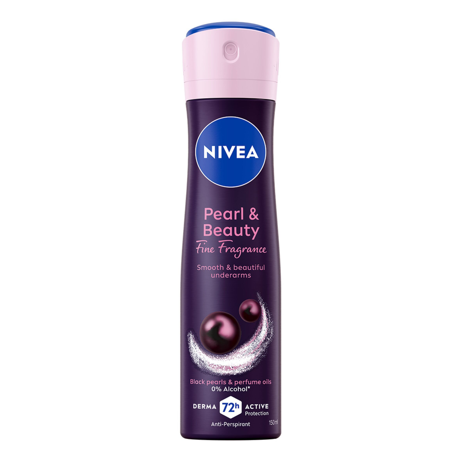 Nivea Pearl & beauty antyperspirant w spray'u black pearl, 150 ml