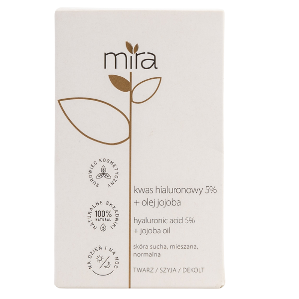 Mira Premium zestaw: kwas hialuronowy, 20 ml + olej jojoba, 30 ml