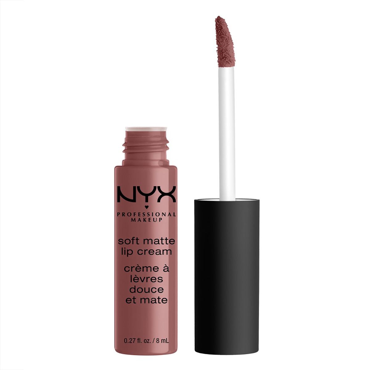 NYX Professional Makeup Soft Matte pomadka w płynie do ust Toulouse, 8 ml