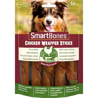 Przysmak dla psa SMART BONES Chicken Wrap Sticks Medium (5 szt.) 125 g