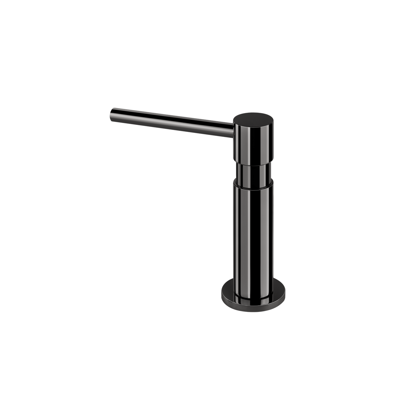 Gessi - Dozownik do mydła Dispenser 29651 Czarny metal PVD