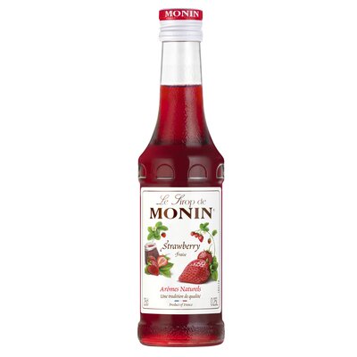 Syrop do lemoniady MONIN Truskawkowy 250 ml