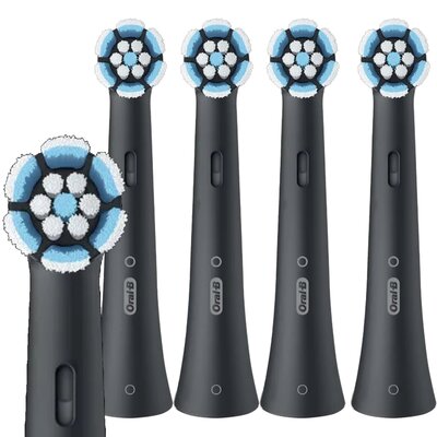 Oryginalna końcówka szczoteczki ORAL-B iO Gentle Care Czarny (4 szt.) (Delikatna pielęgnacja)