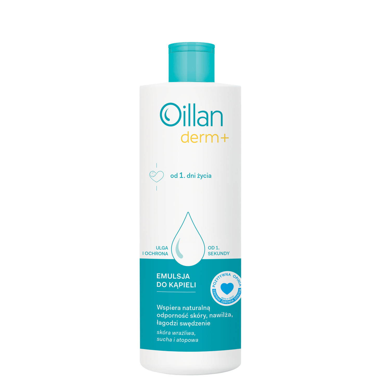 Oillan Derm+ emulsja do kąpieli, 400 ml