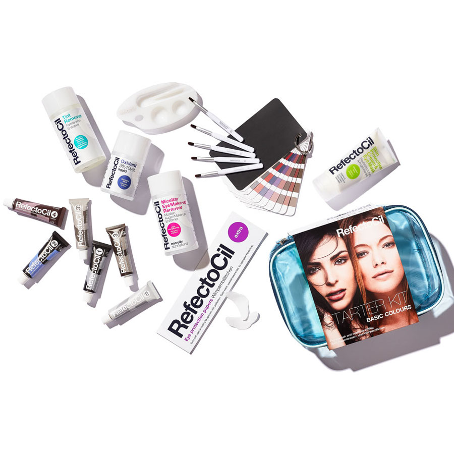 RefectoCil zestaw startowy do koloryzacji brwi i rzęs, 1 opak.